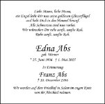 eine Anzeige