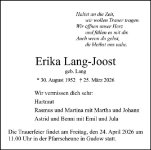 eine Anzeige