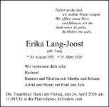 eine Anzeige