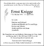 eine Anzeige