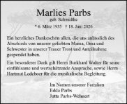 eine Anzeige